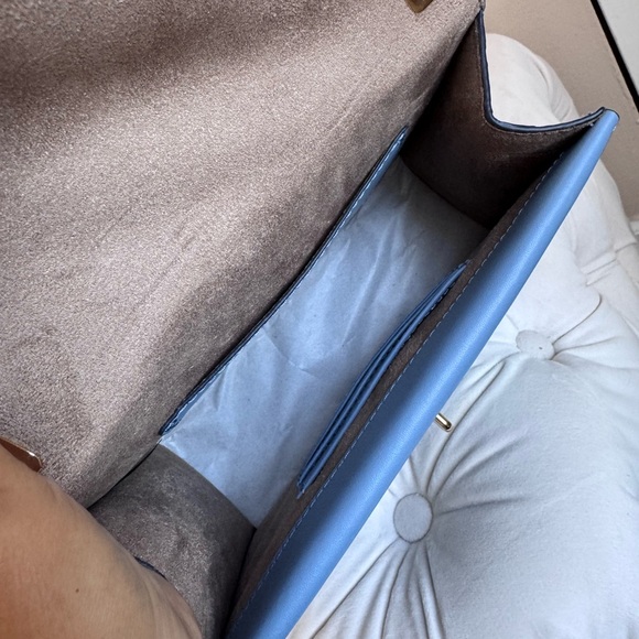 NWOT Michael kors Greenwich Small Crocodile Embossed Leather Crossbody Bag - Picture 5 of 6